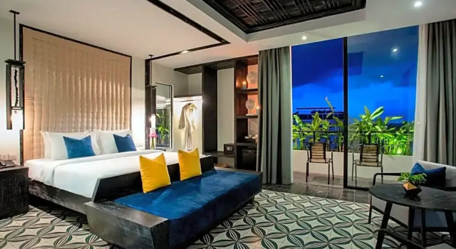 Одноместный номер Deluxe с балконом Monthara Angkor Residence