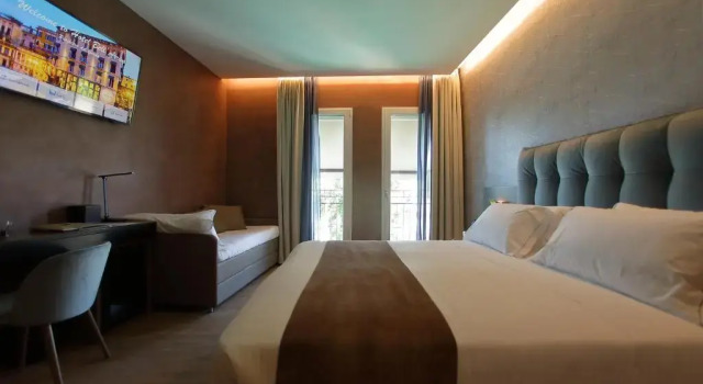 Трёхместный номер Standard с видом на озеро Hotel Bellarrivo by Dori