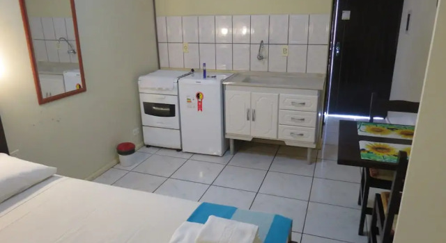 Двухместные апартаменты с балконом и с частичным видом на море Residencial Vila do Sol, Apartamentos com pé na areia