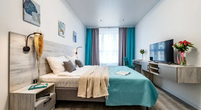 ApartMe у метро Фрунзенская, Забронировать Отель Адмиралтейский район Санкт-Петербург, рядом с Музей железных дорог России