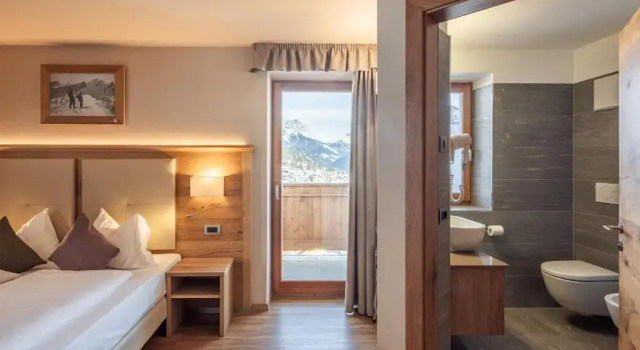 Семейный номер Standard с балконом Albergo Belvedere
