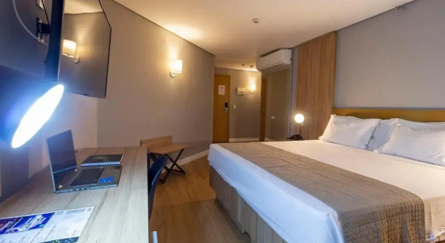 Двухместный номер Standard Hotel Cassino Tower São José do Rio Preto by Nacional Inn