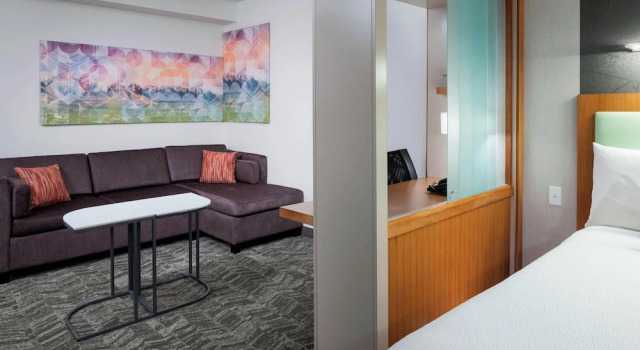 Студия SpringHill Suites by Marriott Salt Lake City Airport