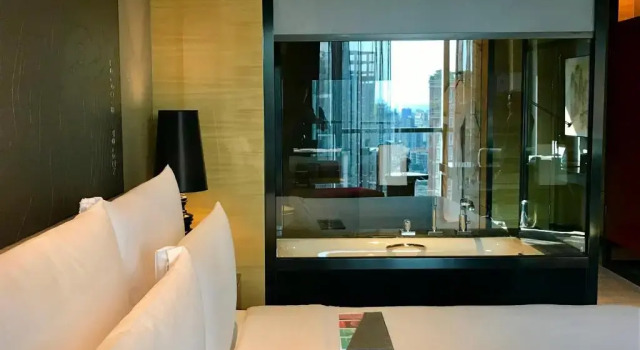 Двухместный клубный номер Standard с видом на город Le Meridien Chongqing Nanan