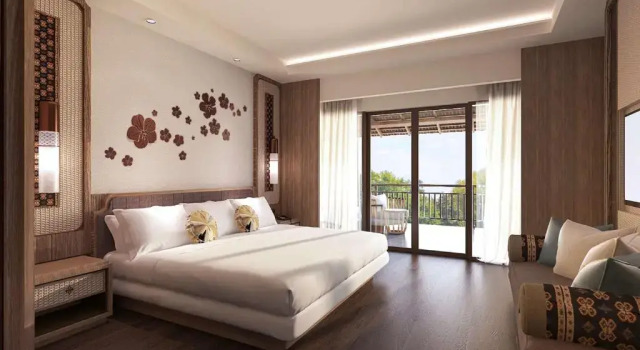 Двухместный номер Deluxe с балконом Novotel Bogor Golf Resort & Convention Center