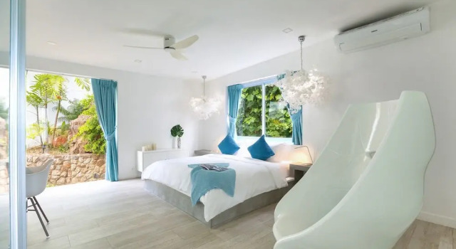 Stylish Sea View Villa, 5 Bedrooms KBR13, Забронировать Вилла Отели Южного Таиланда с парковкой, Парковка