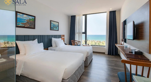 Номер Superior с видом на океан Sala Tuy Hoa Beach Hotel