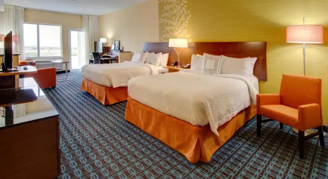 Четырёхместный номер Standard Fairfield Inn & Suites by Marriott Chincoteague Island Waterfront