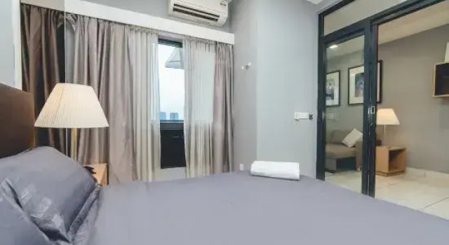 Люкс 1Tebrau Laconic Lux Suite 1BR nr Columbia