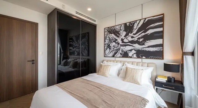 Люкс Presidential с 3 комнатами с балконом и с видом на канал Odela West Tower Riverside Apt Hotel