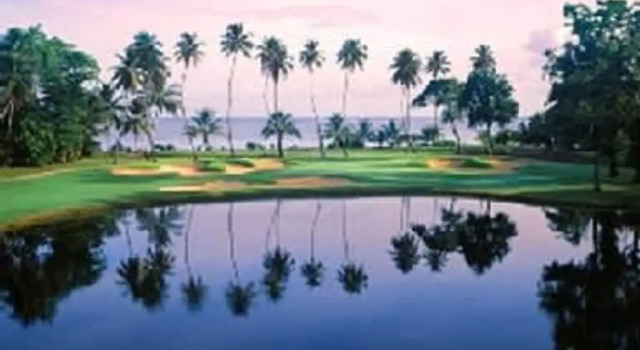Вилла Villa Granada at Dorado Beach Resort pool nearby