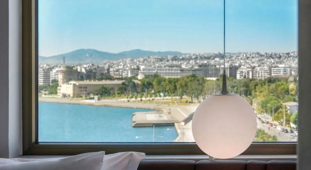 Полулюкс с видом на море Отель Makedonia Palace