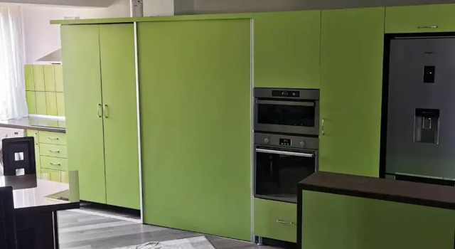 Luxury apartment with two bedrooms and large living room, 100 square meters, city center