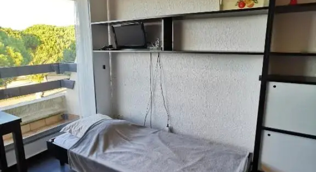AS21549 - Studio lumineux vue mer avec piscine et parking commun, Book Apartment Le Grau-du-Roi Camargue