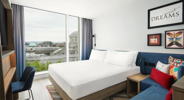 Двухместный номер Hampton By Hilton Dublin City Centre