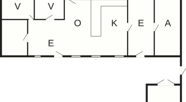 Коттедж 4 person holiday home in Asaa