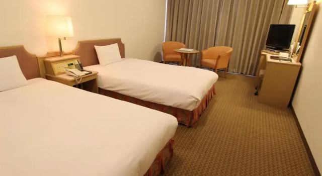 Двухместный номер Standard с видом на океан Shimonoseki Grand Hotel