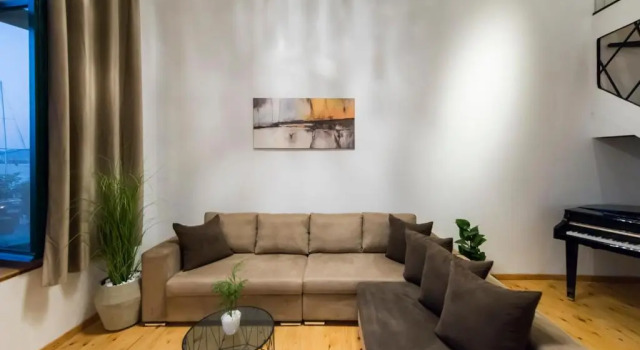 Люкс Aigli Seafront Loft-Bespoke Design Gem