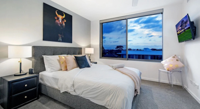 Апартаменты Deluxe с 4 комнатами с видом на город Waterford Private Apartments
