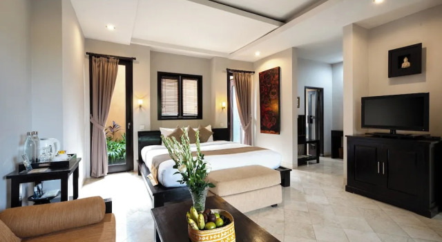Номер Standard с балконом и с красивым видом из окна Svarga Bebek Villas