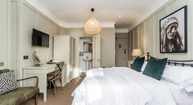 Superior Tweepersoonskamer met balkon en  uitzicht op zee Bosanneth