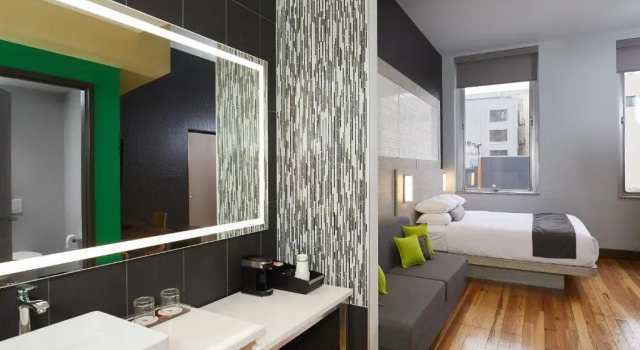 Двухместный номер Deluxe с видом на улицу CityFlatsHotel - Grand Rapids, an Ascend Collection Hotel
