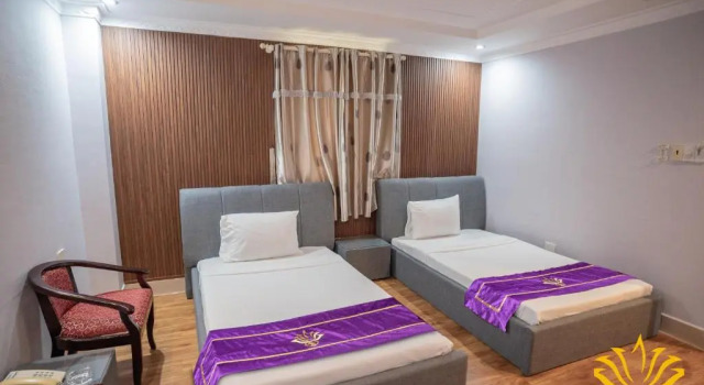 Двухместный номер Deluxe с видом на город Linh Phuong 3 Hotel