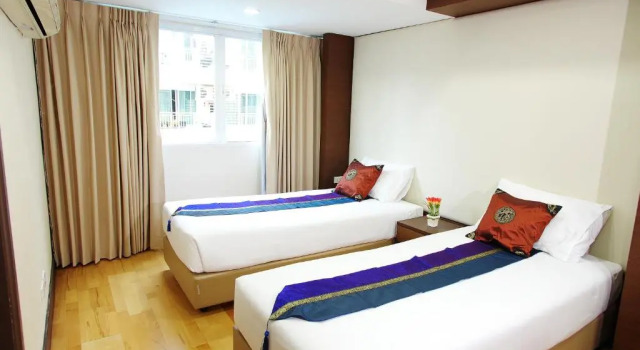 Апартаменты Deluxe с 2 комнатами The Ninth Place Serviced Residence