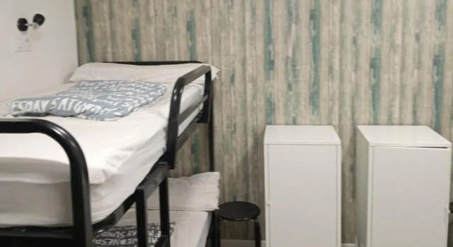 Кровать в общем номере Hostel Allegro