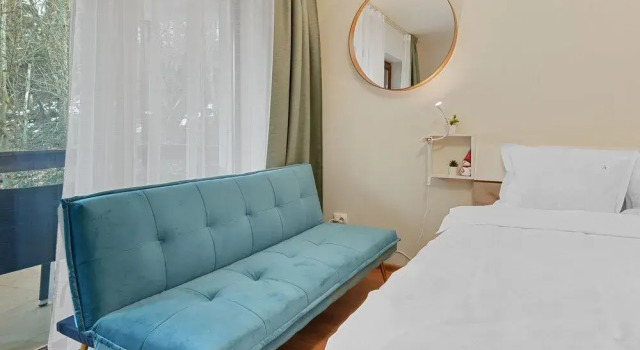 Cozy Studio With Panoramic Mountain View