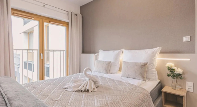 Коттедж Nowoczesne Studio Tranquilo Centrum Balkon