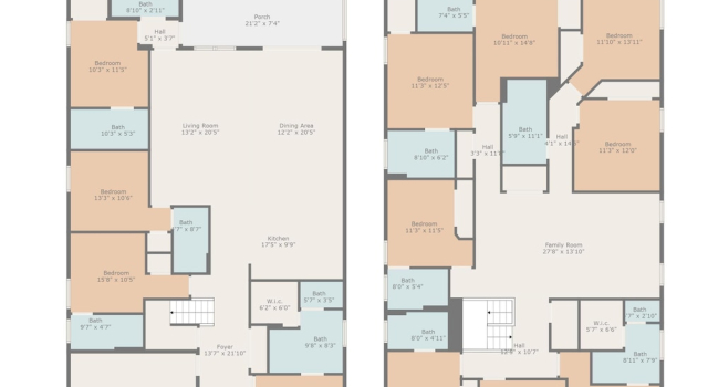 Вилла 2496 Shanti Drive,kissimmee,12bed