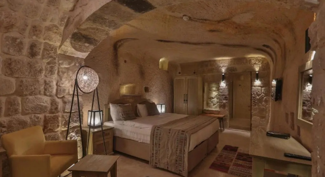 Двухместный номер Deluxe Acropolis Cave Suite