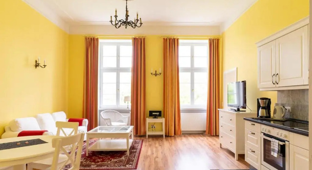 Апартаменты c 1 комнатой Gutshaus Groß Helle