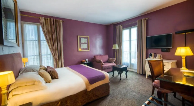 Luksusowy pokój z widokiem Hotel d'Aragon