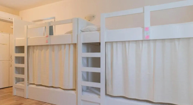 Кровать в общем номере Love Dubrovnik Hostel