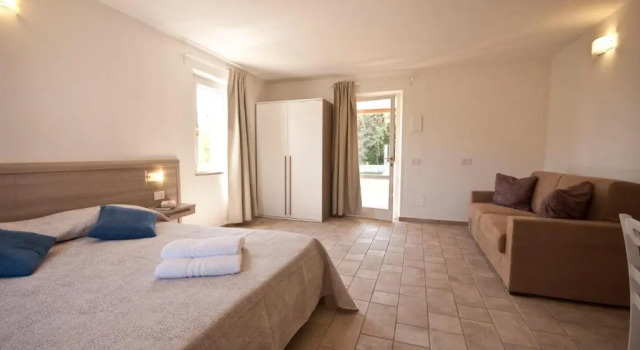 Четырёхместный номер Standard B&B La Casa degli Ulivi