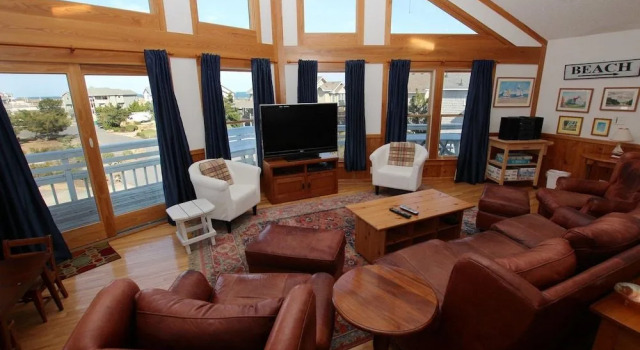 Calypso - 5 Br Home, Забронировать Дом для отпуска Королла Outer Banks, рядом с Пляж Керритак