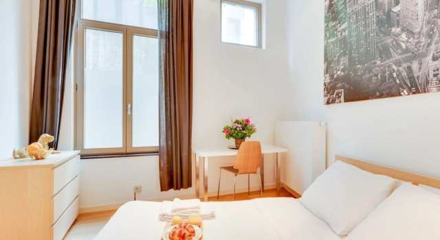Europea St Catherine Terrace Residence, Забронировать Отель Брюссель Брюссельский столичный регион, рядом с Археологический музей Bruxella 1238