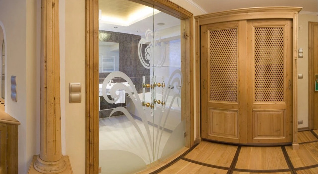 Люкс Superior с балконом и с видом на горы Wellnessresidenz Schalber