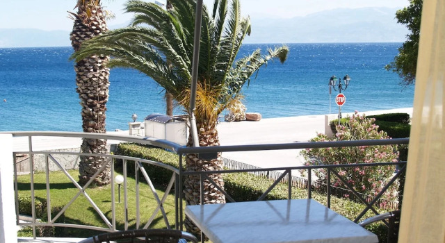 Estudio familiar 1 dormitorio con vista al mar Nefeli Studios