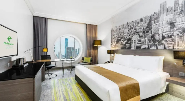 Двухместный люкс c 1 комнатой с видом на город Holiday Inn Bangkok Silom by IHG