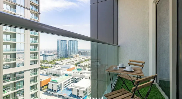 Апартаменты Manzil - 1BR in Sobha Hartland near Burj