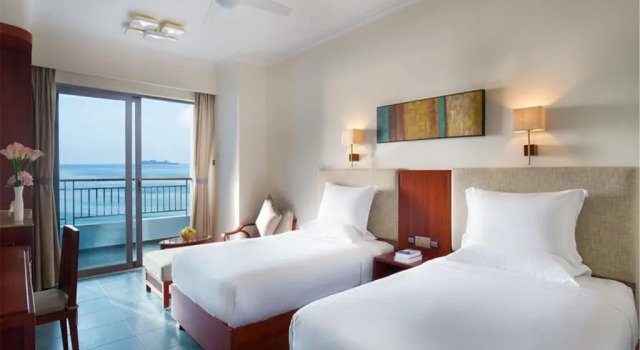 Двухместный номер Deluxe с видом на море Tianze Beach Resort Sanya