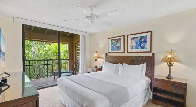 Двухместный номер Standard с балконом и с видом на океан Wailea Ekahi 20J - Secluded Garden Oasis Surrounded by Trees & Tropical Blooms