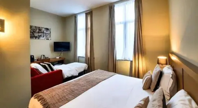 Семейный номер Standard Hotel de Flandre Ghent