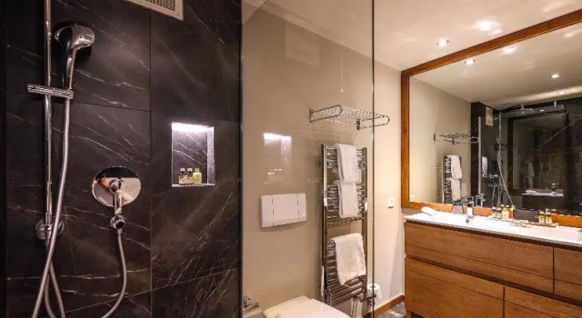 Трёхместный номер Superior Hotel Seehof Davos
