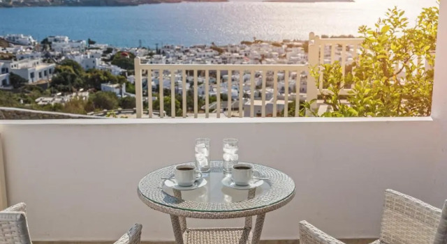 Двухместный номер Standard с видом на море Hotel Alkyon
