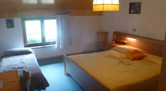 Трёхместный номер Standard Мансарда с видом на горы Albergo Negritella