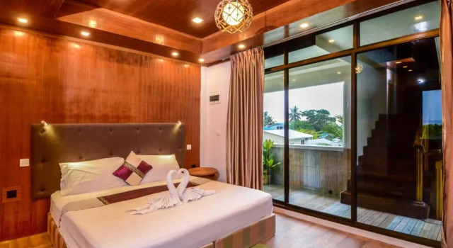 Двухместный номер Deluxe с видом на океан Summer Villa Guest House